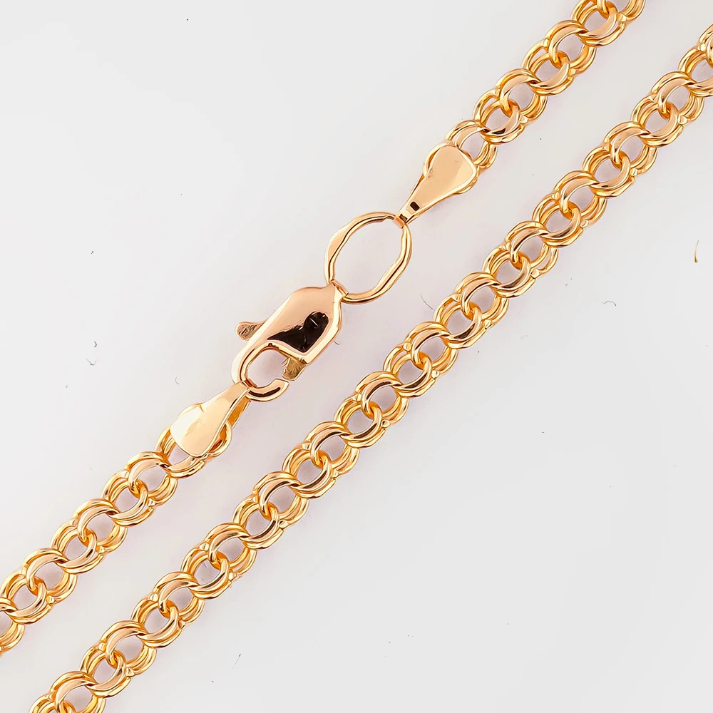 Цепь из красного золота 585 пробы