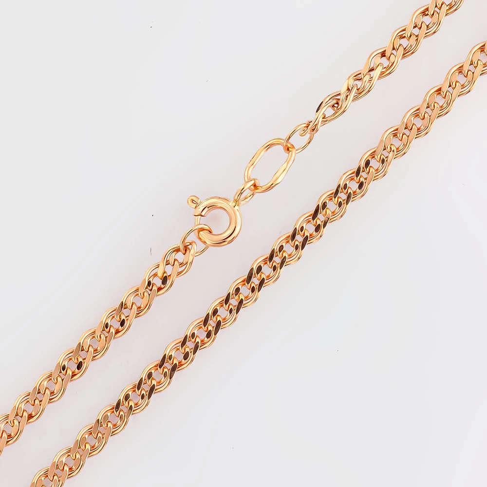 Цепь из красного золота 585 пробы