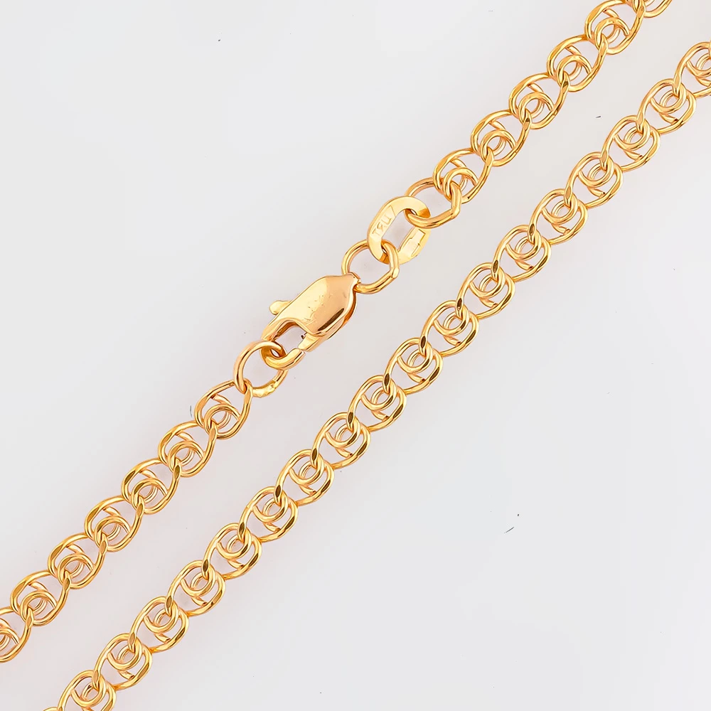 Цепь из красного золота 585 пробы