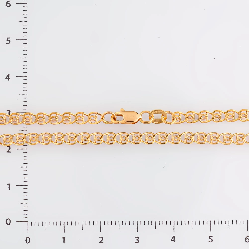 Цепь из красного золота 585 пробы