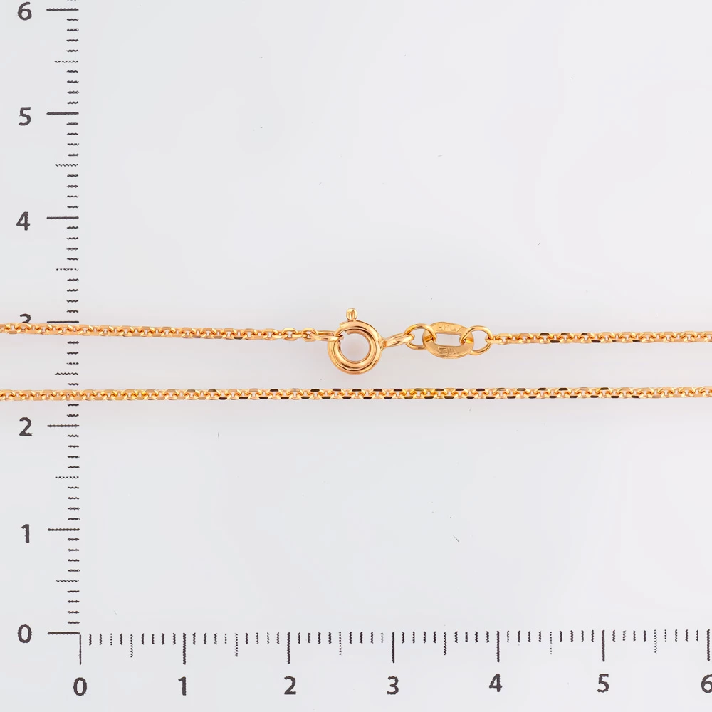 Цепь из красного золота 585 пробы