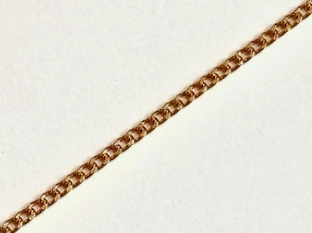 Цепь из красного золота 585 пробы