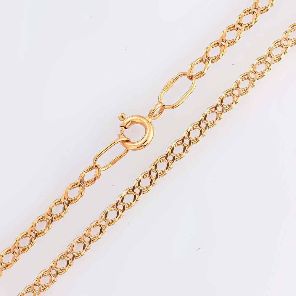 Цепь из красного золота 585 пробы