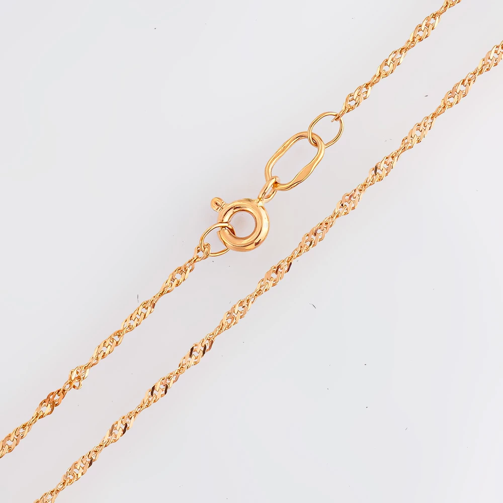 Цепь из красного золота 585 пробы