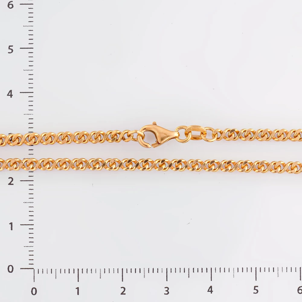Цепь из красного золота 585 пробы