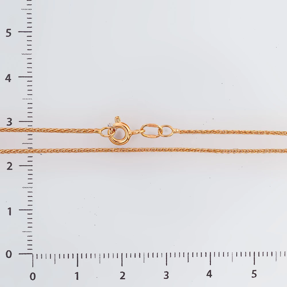 Цепь из красного золота 585 пробы