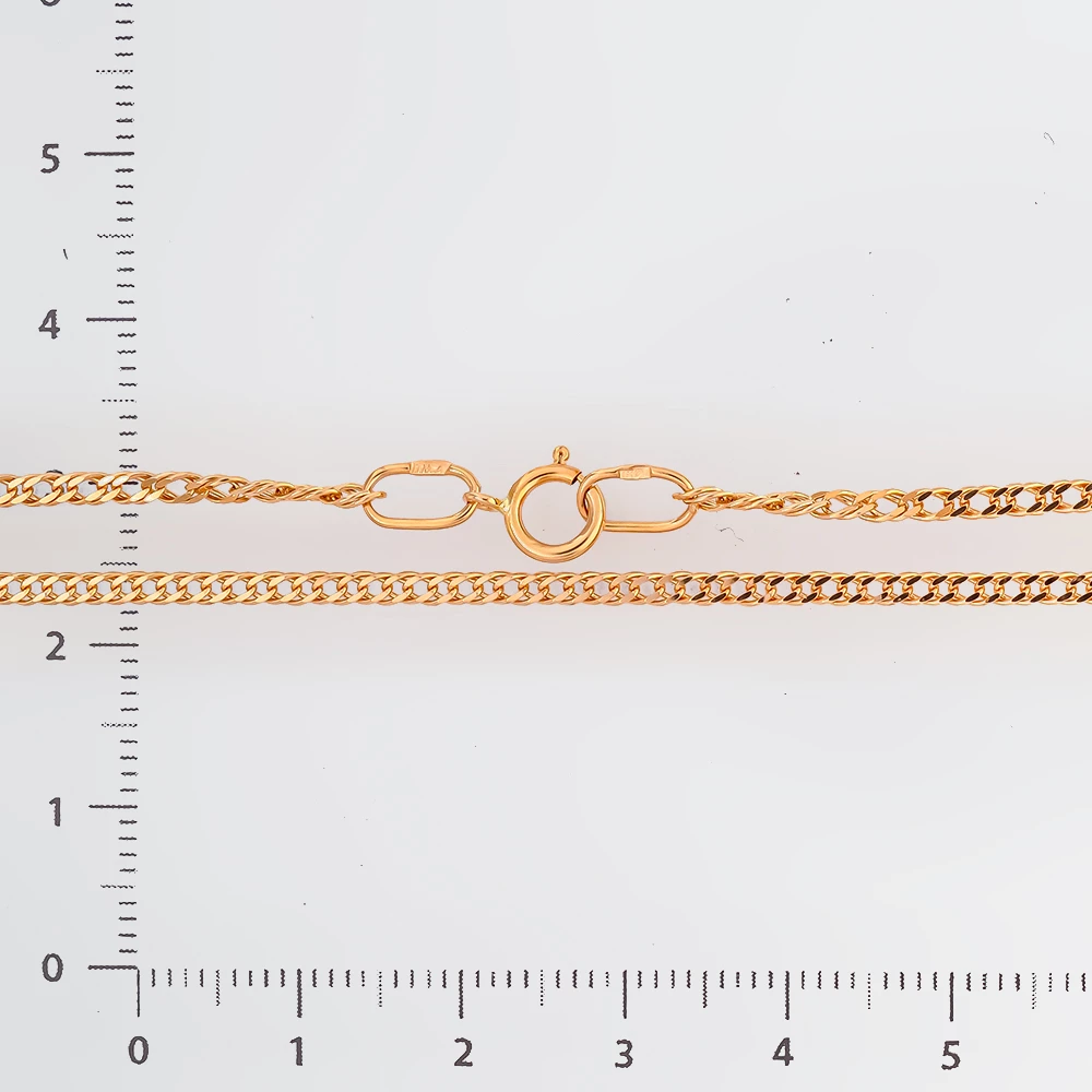 Цепь из красного золота 585 пробы