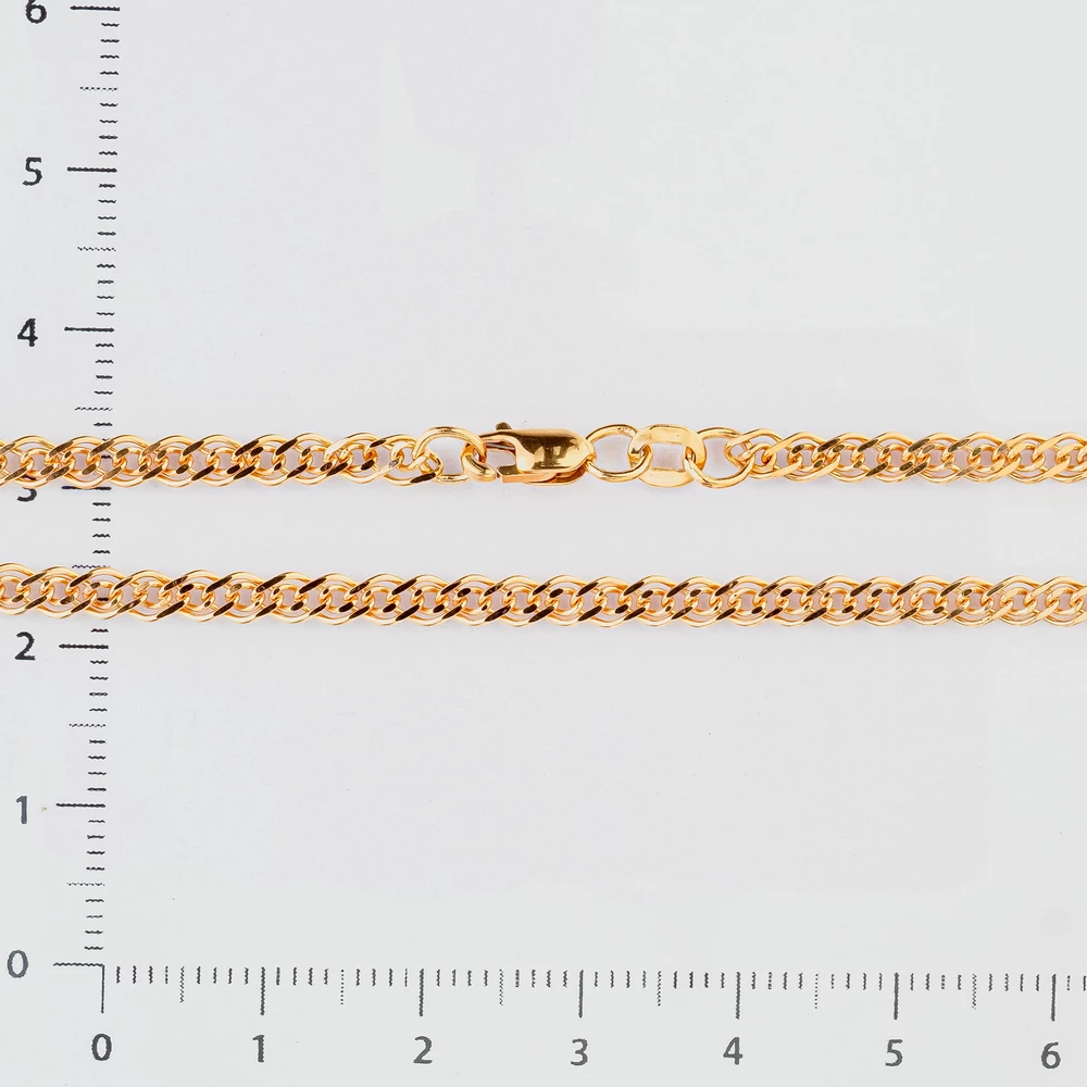 Цепь из красного золота 585 пробы