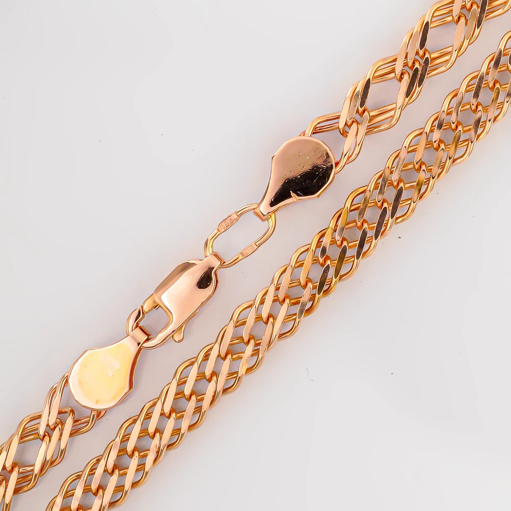 Цепь из красного золота 585 пробы