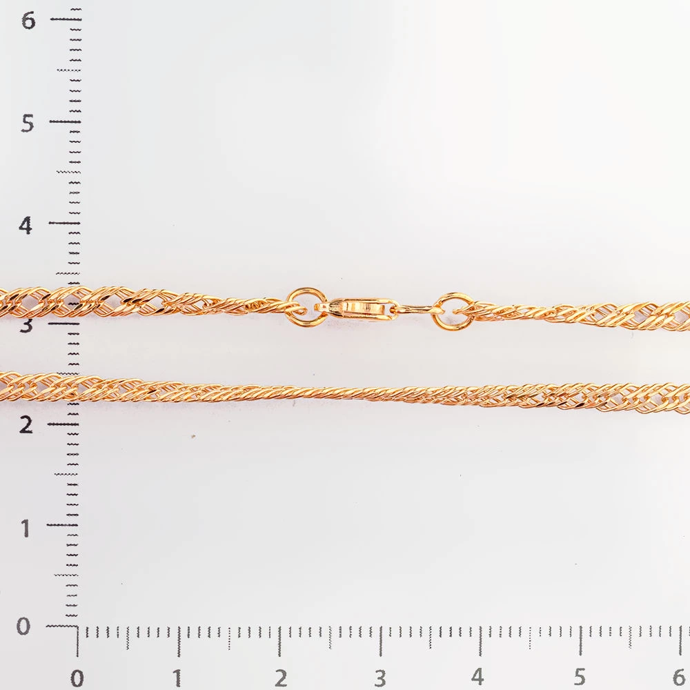 Цепь из красного золота 585 пробы