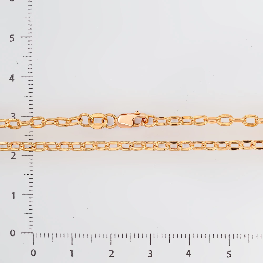 Цепь из красного золота 585 пробы