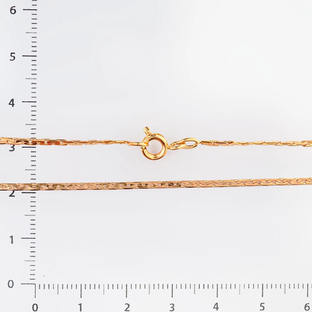 Цепь из красного золота 585 пробы