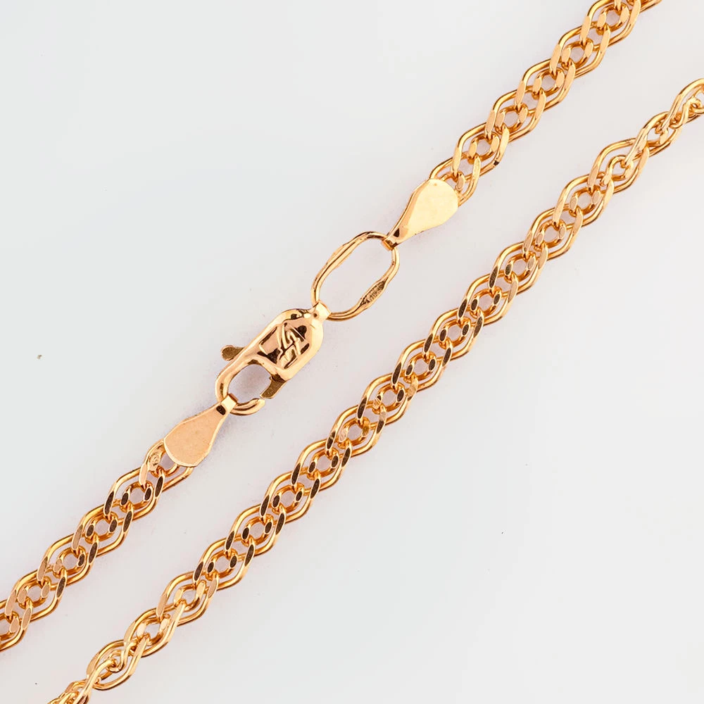 Цепь из красного золота 585 пробы