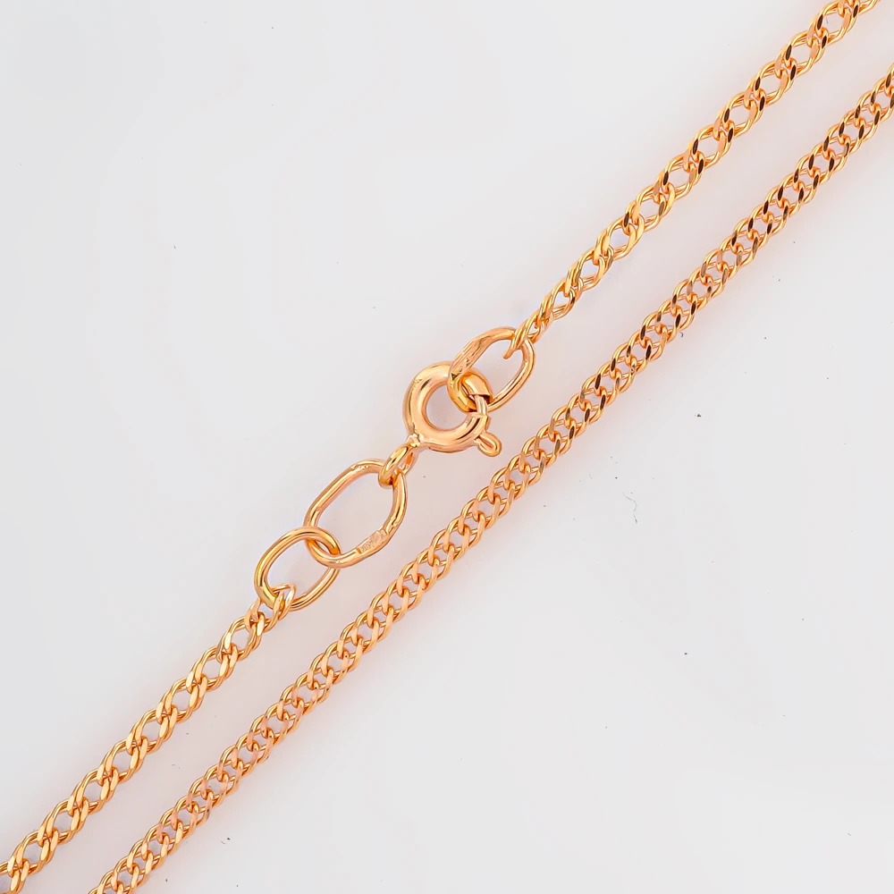 Цепь из красного золота 585 пробы