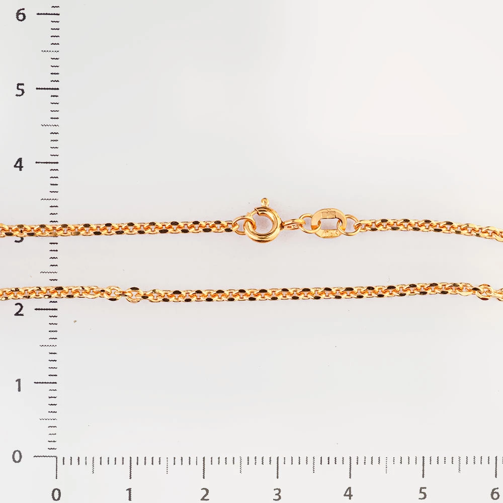 Цепь из красного золота 585 пробы