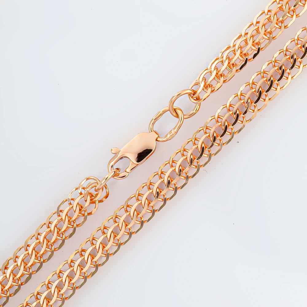 Цепь из красного золота 585 пробы