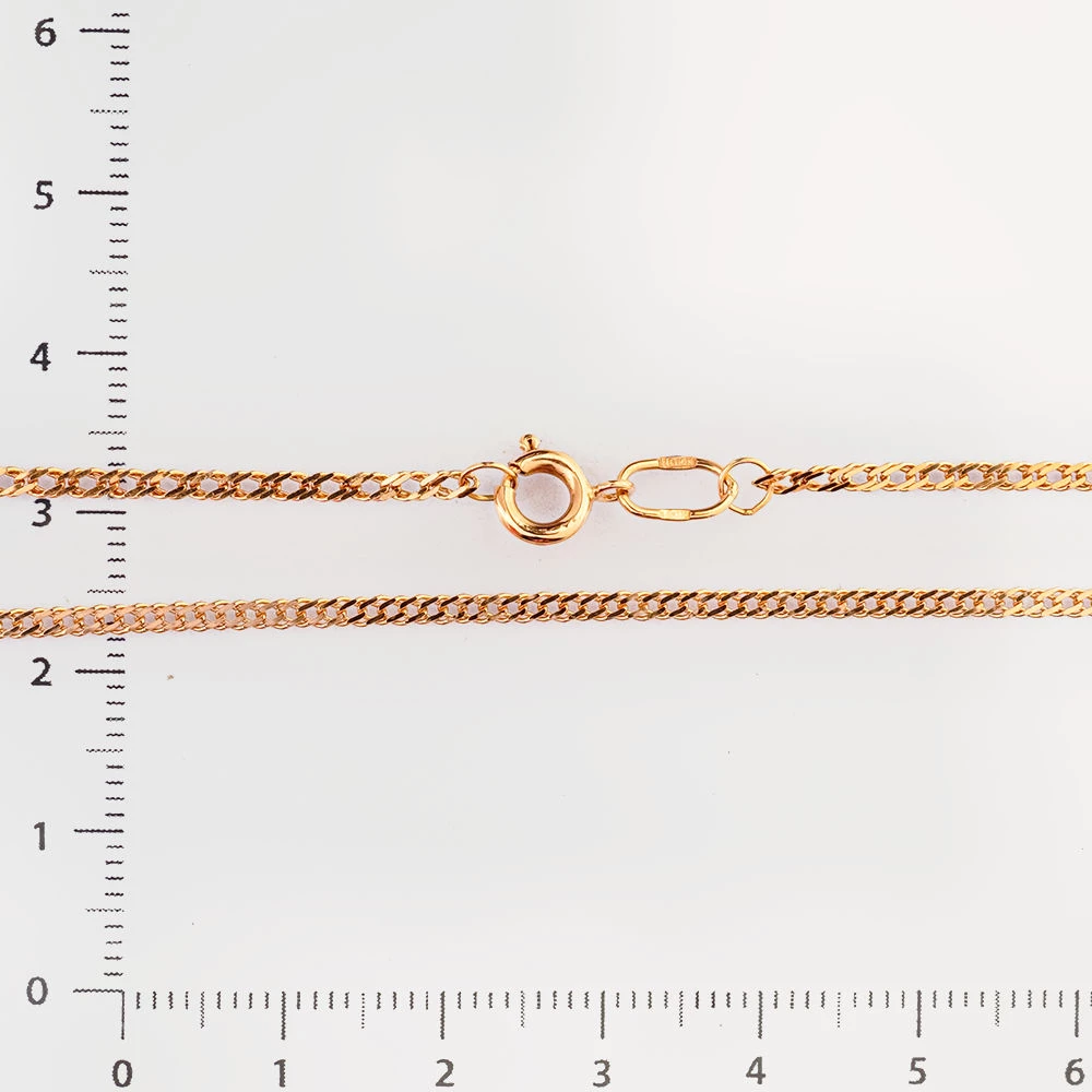 Цепь из красного золота 375 пробы