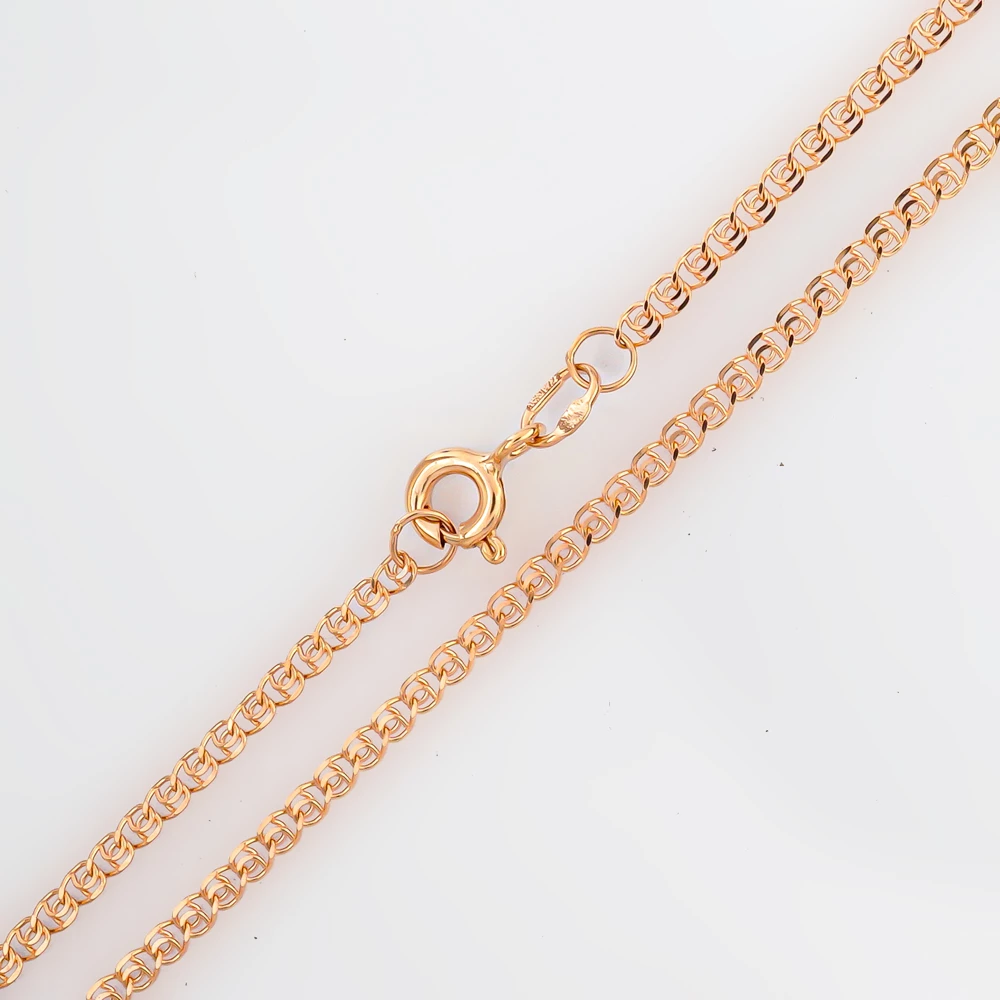 Цепь из красного золота 585 пробы