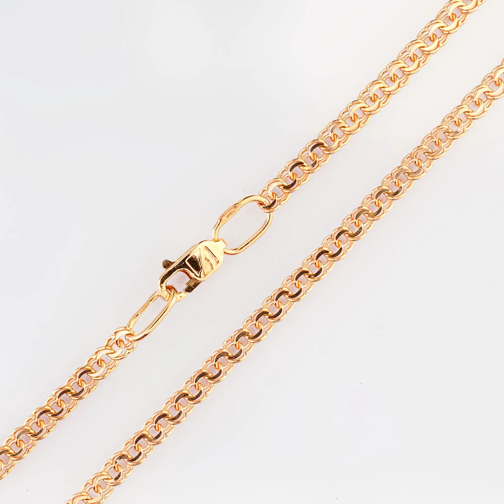 Цепь из красного золота 585 пробы