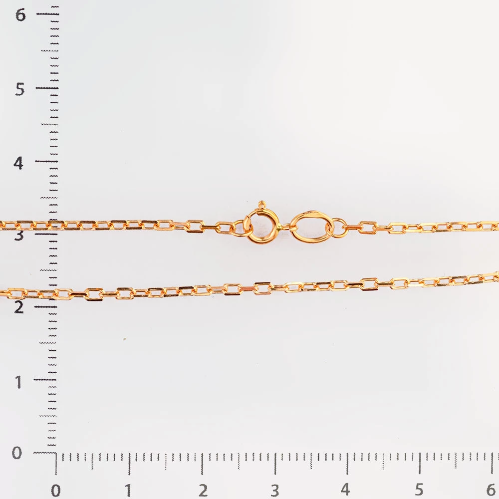 Цепь из красного золота 585 пробы