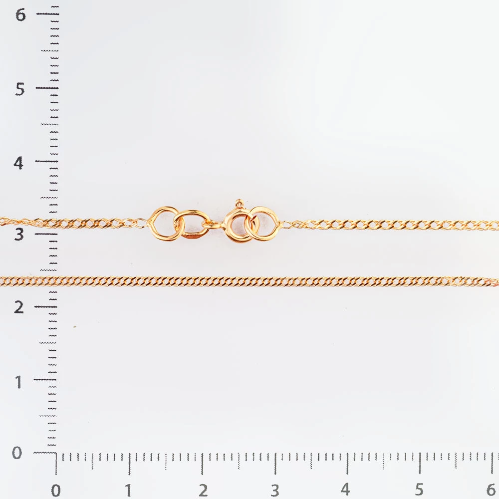 Цепь из красного золота 585 пробы