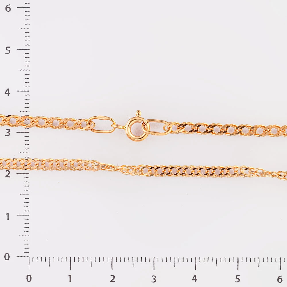 Цепь из красного золота 585 пробы