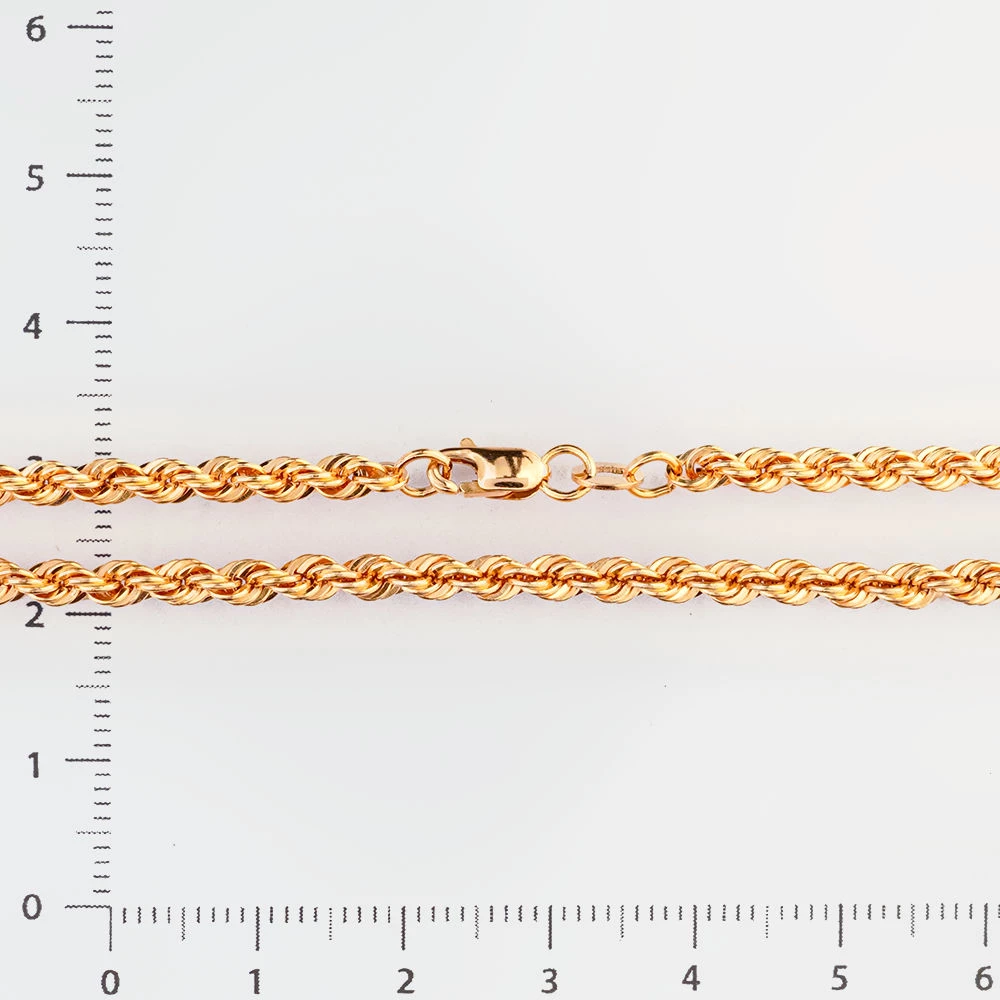Цепь из красного золота 585 пробы