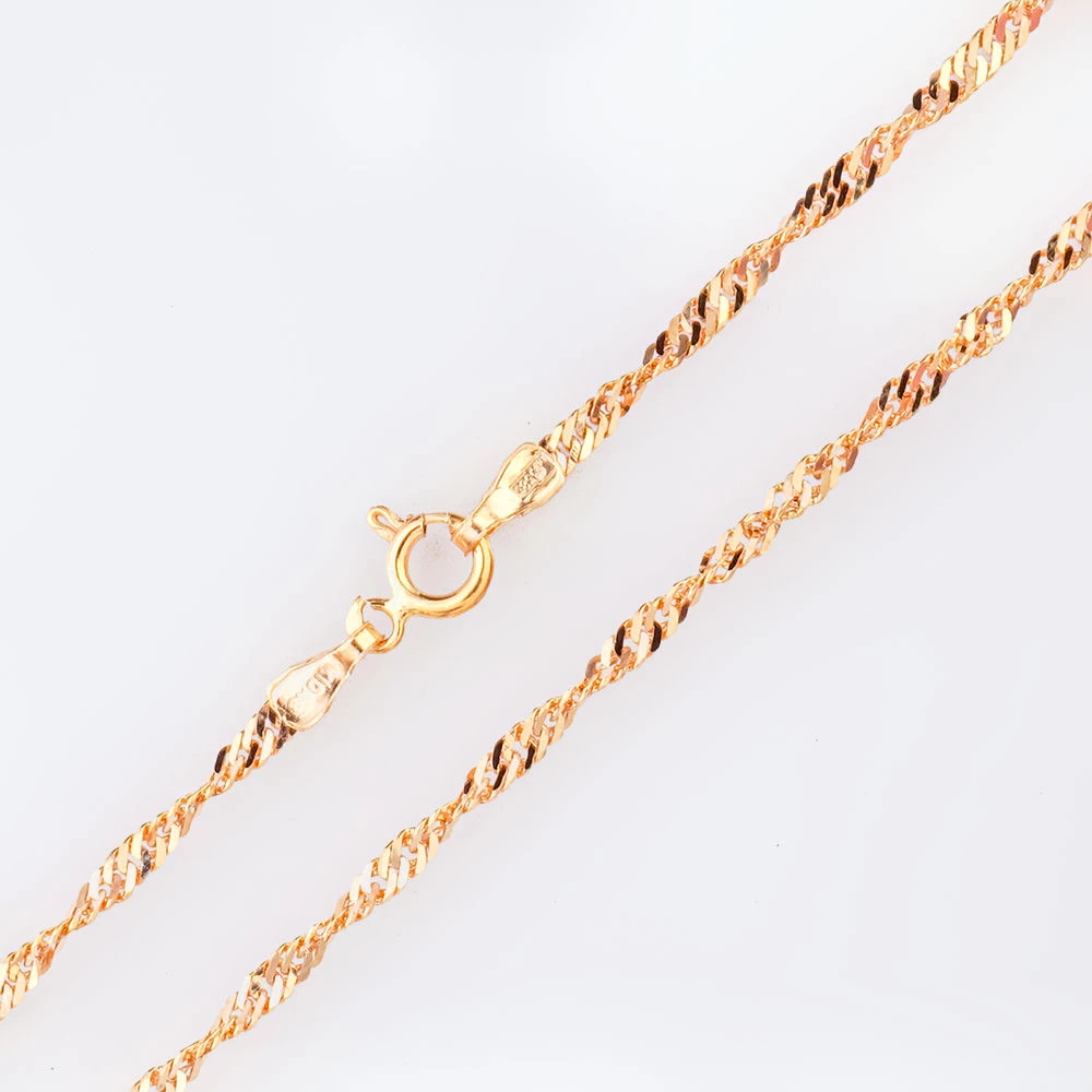 Цепь из красного золота 585 пробы