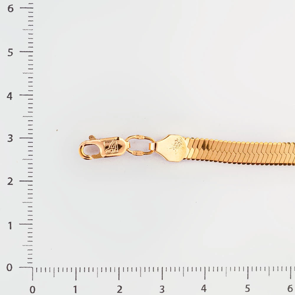 Цепь из красного золота 585 пробы