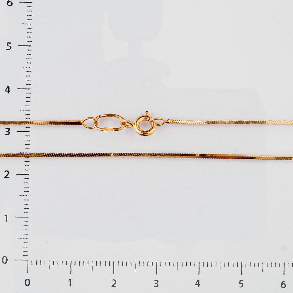 Цепь из красного золота 585 пробы