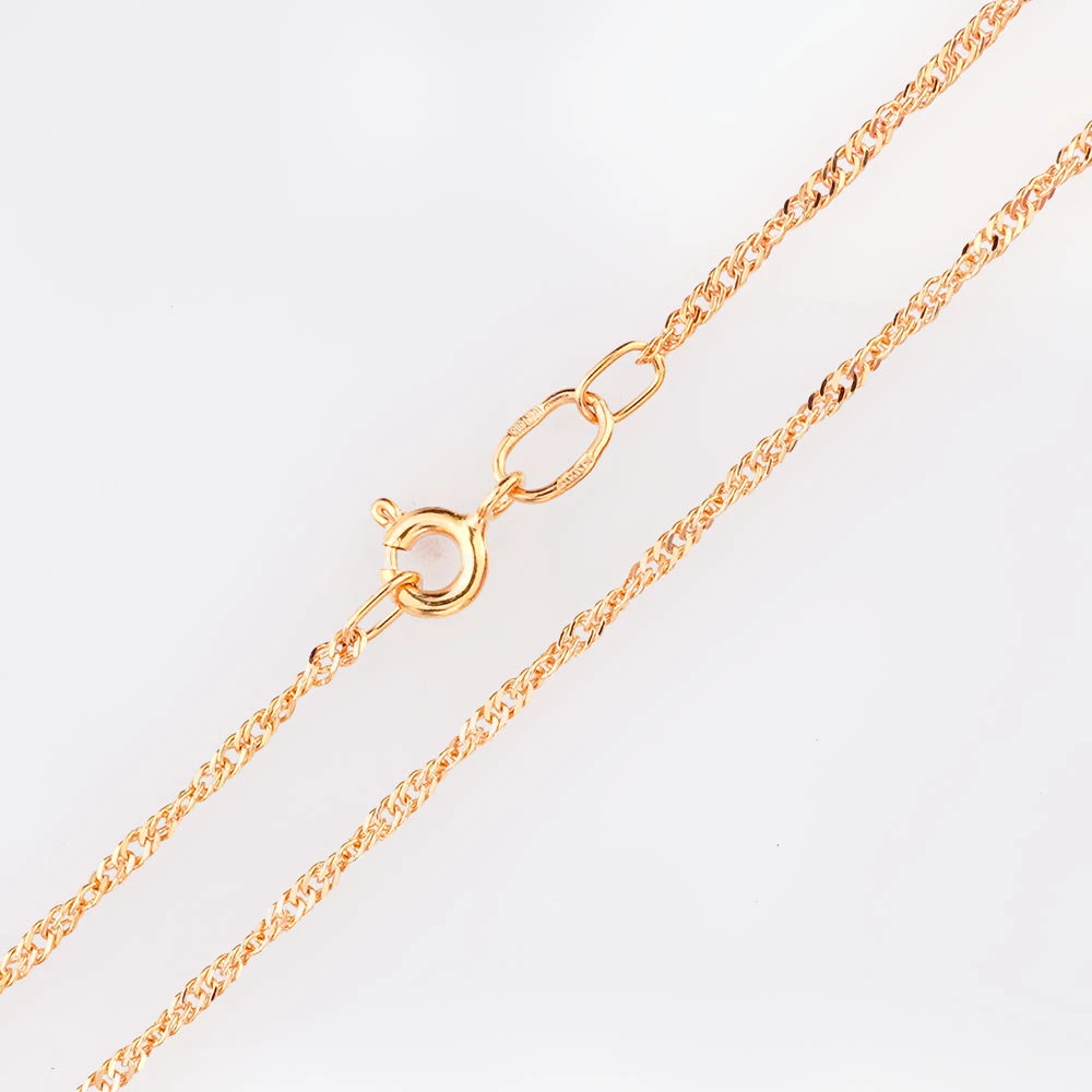 Цепь из красного золота 585 пробы