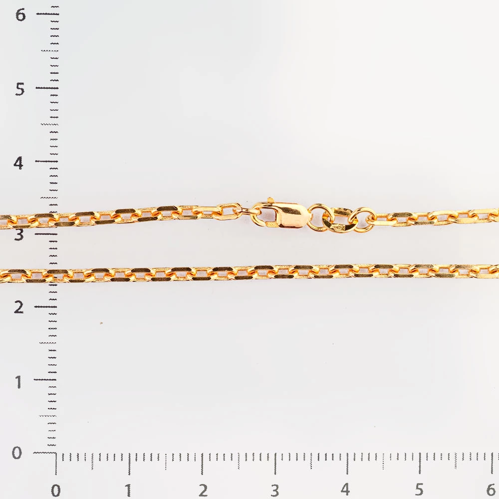 Цепь из красного золота 585 пробы