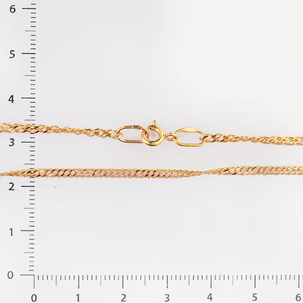 Цепь из красного золота 585 пробы