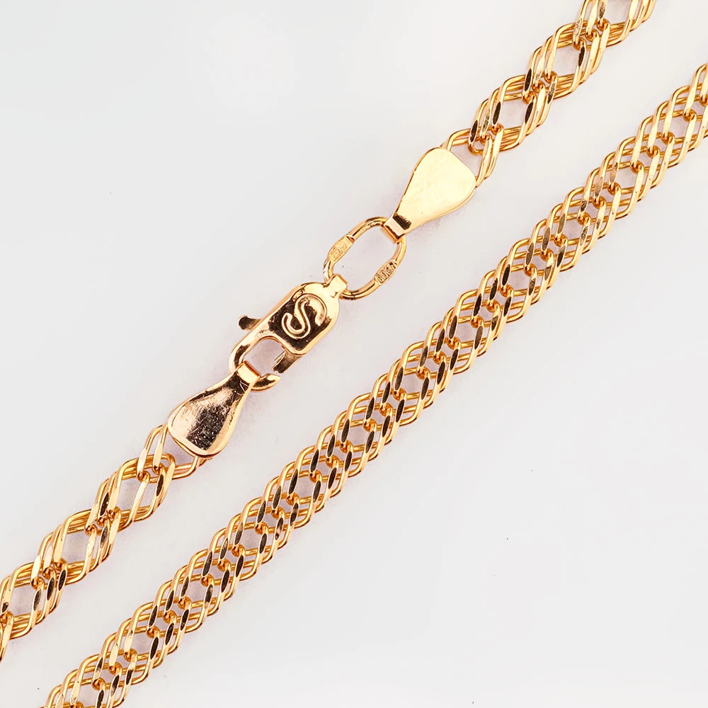 Цепь из красного золота 585 пробы