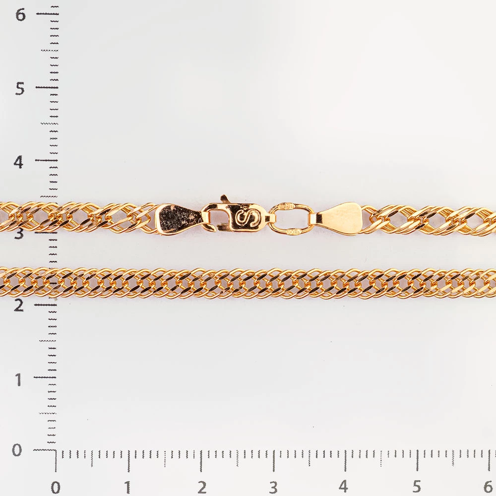 Цепь из красного золота 585 пробы