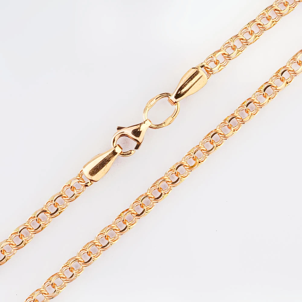 Цепь из красного золота 585 пробы