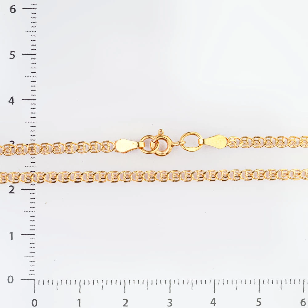 Цепь из красного золота 585 пробы