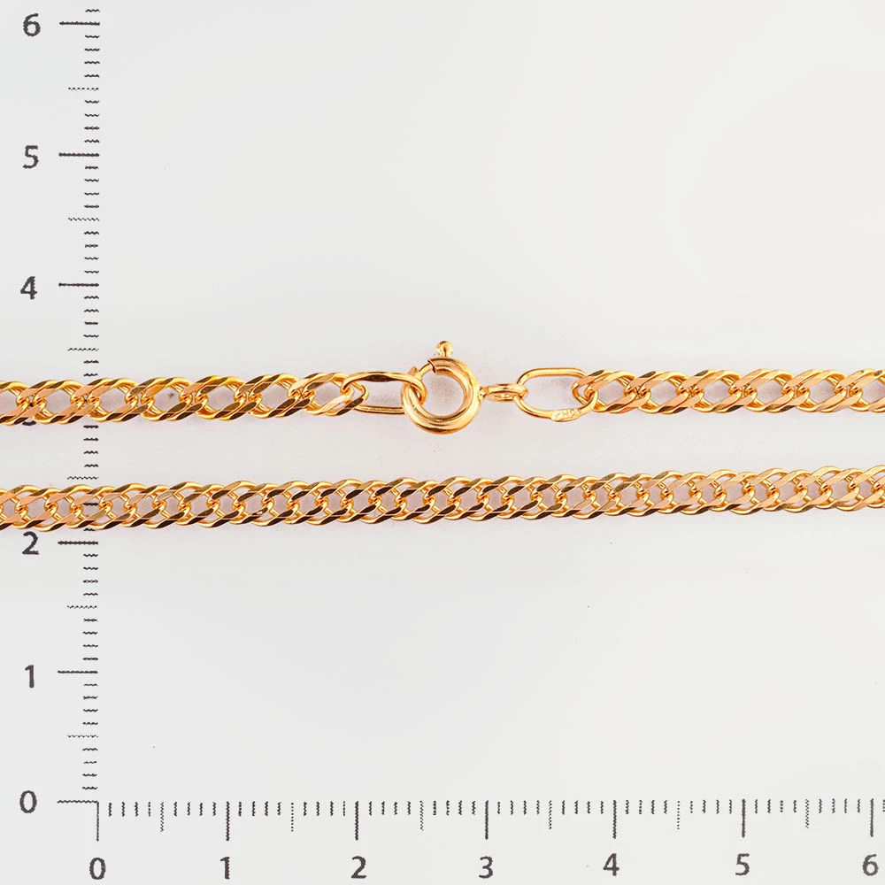 Цепь из красного золота 585 пробы