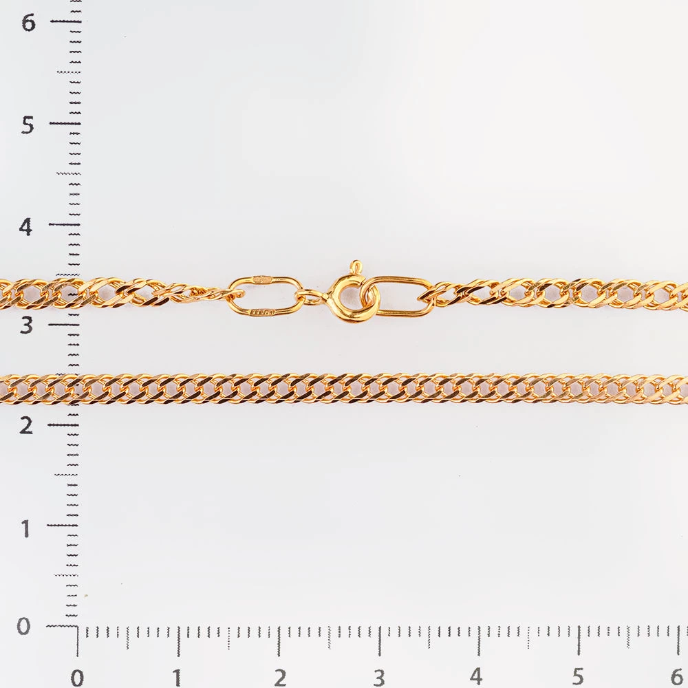 Цепь из красного золота 585 пробы