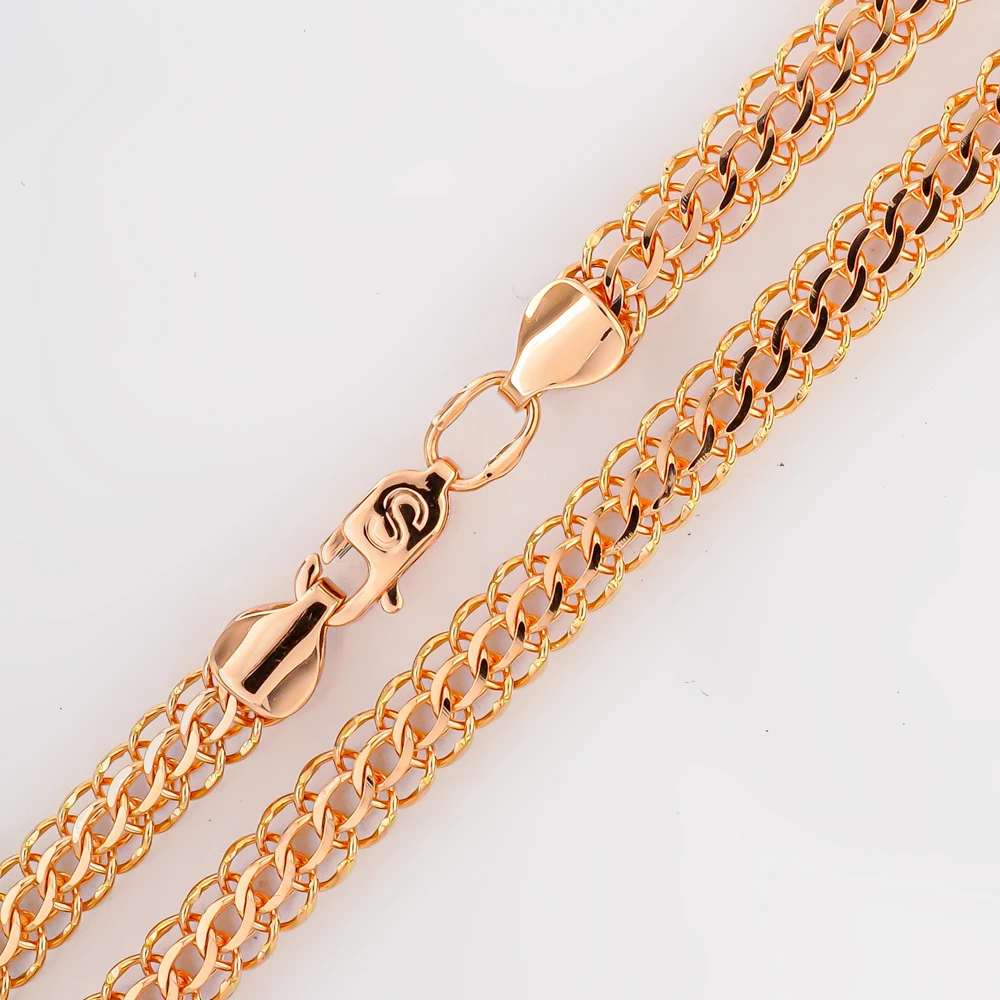 Цепь из красного золота 585 пробы