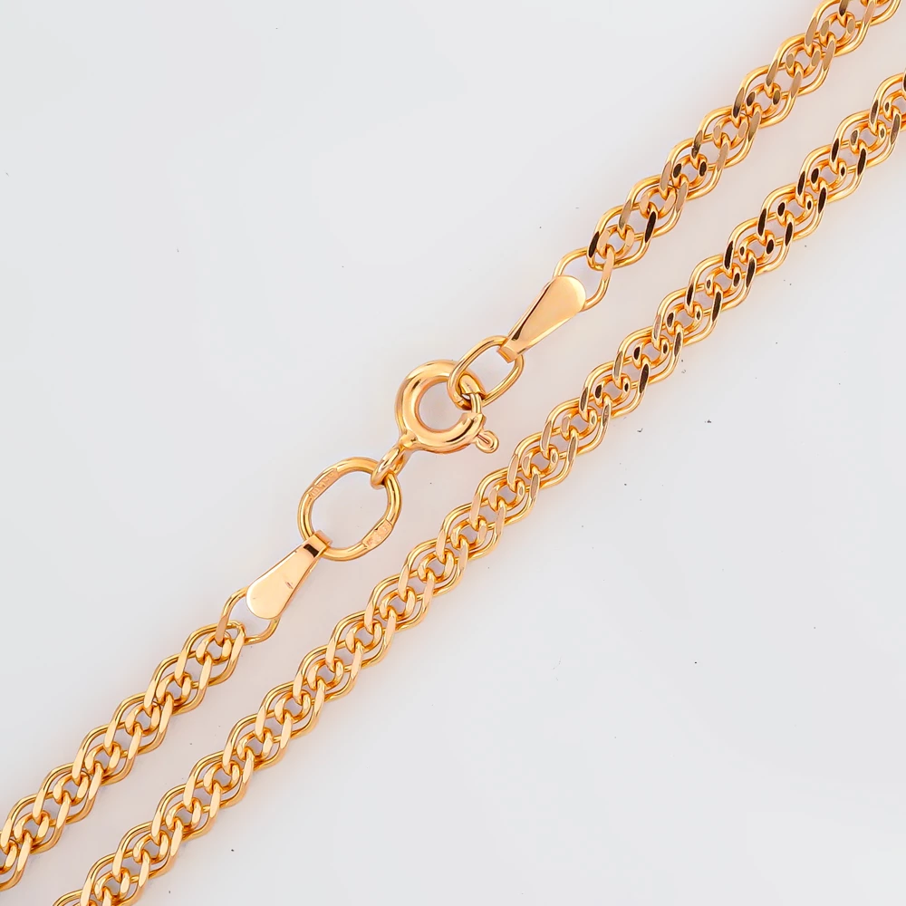 Цепь из красного золота 585 пробы