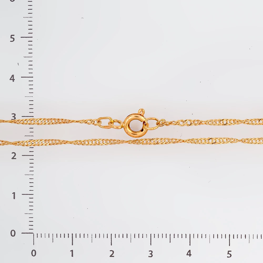 Цепь из красного золота 585 пробы