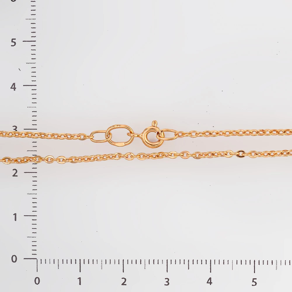 Цепь из красного золота 585 пробы