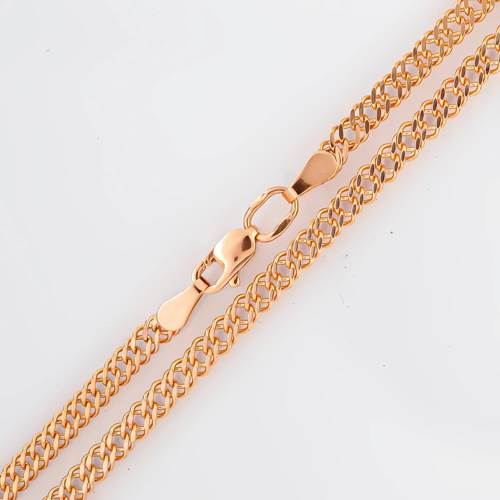 Цепь из красного золота 585 пробы