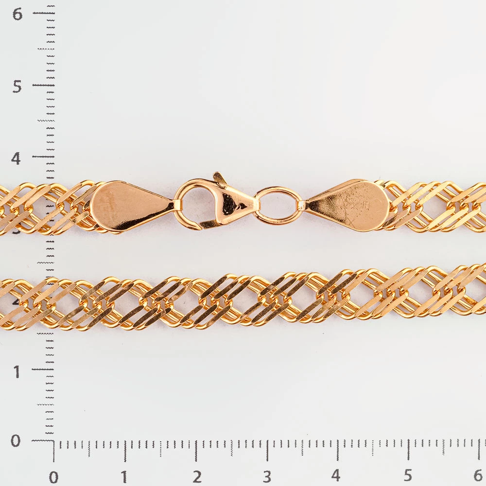 Цепь из красного золота 585 пробы