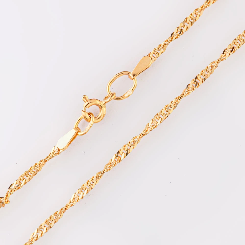 Цепь из красного золота 585 пробы