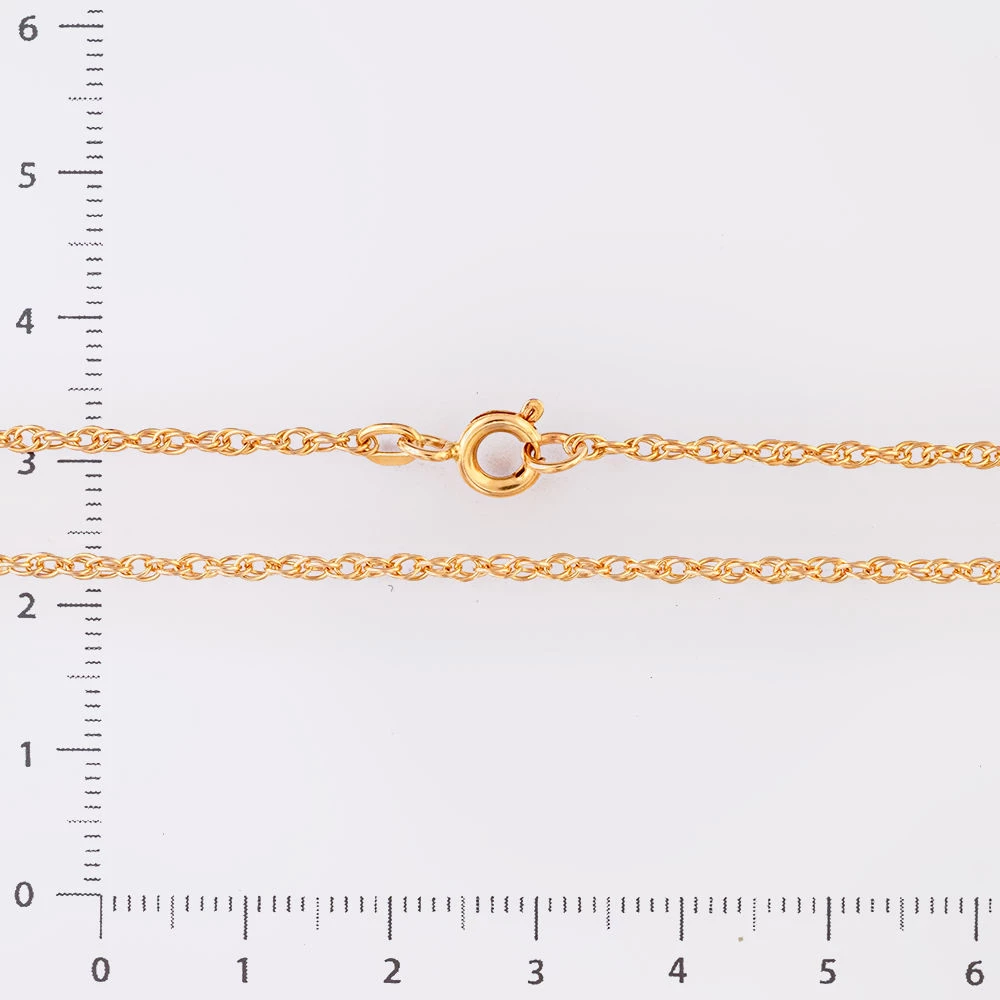 Цепь из красного золота 585 пробы