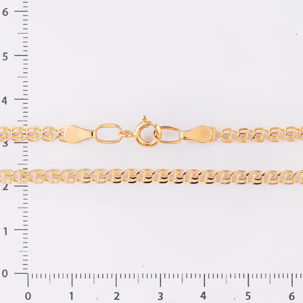 Цепь из красного золота 585 пробы