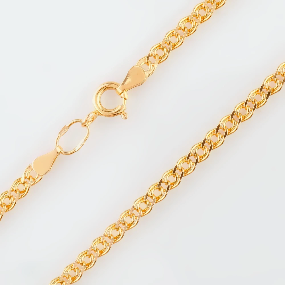 Цепь из красного золота 585 пробы