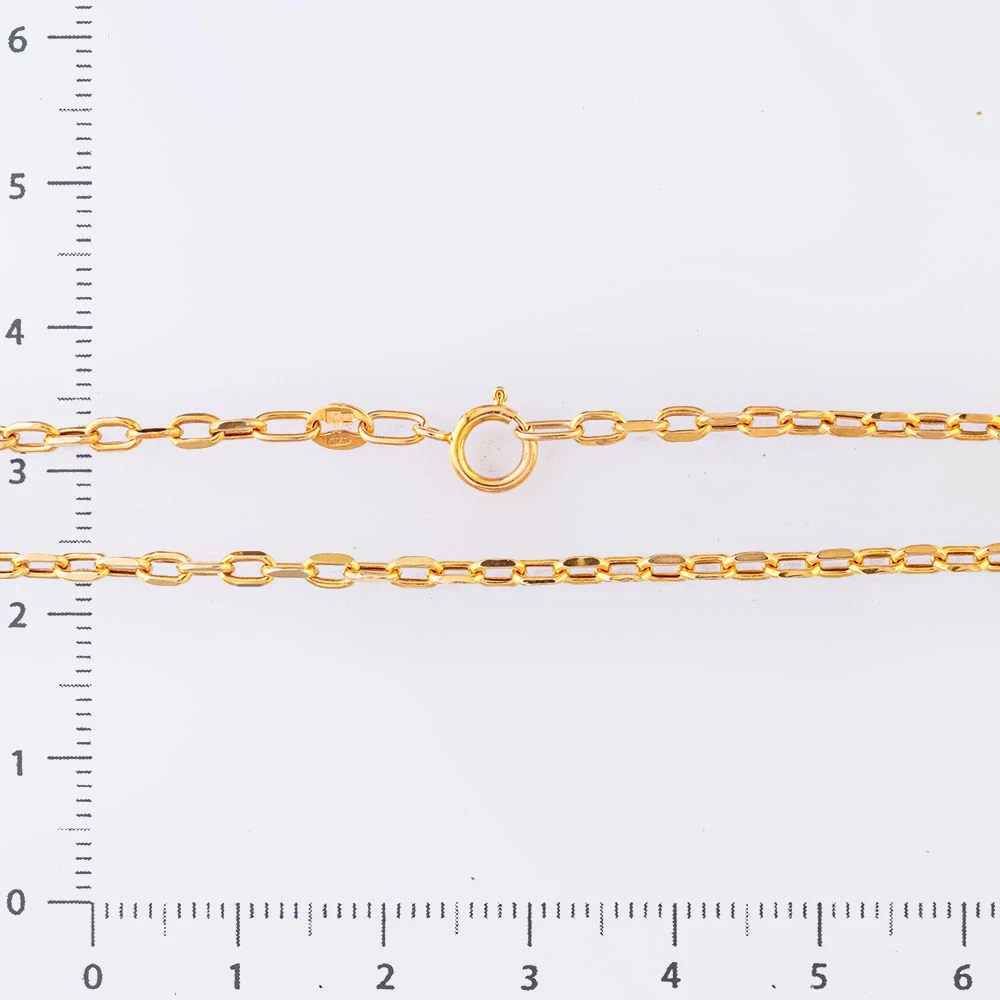 Цепь из красного золота 585 пробы